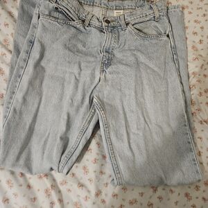 Levi's Classic Blue Denim Jeans